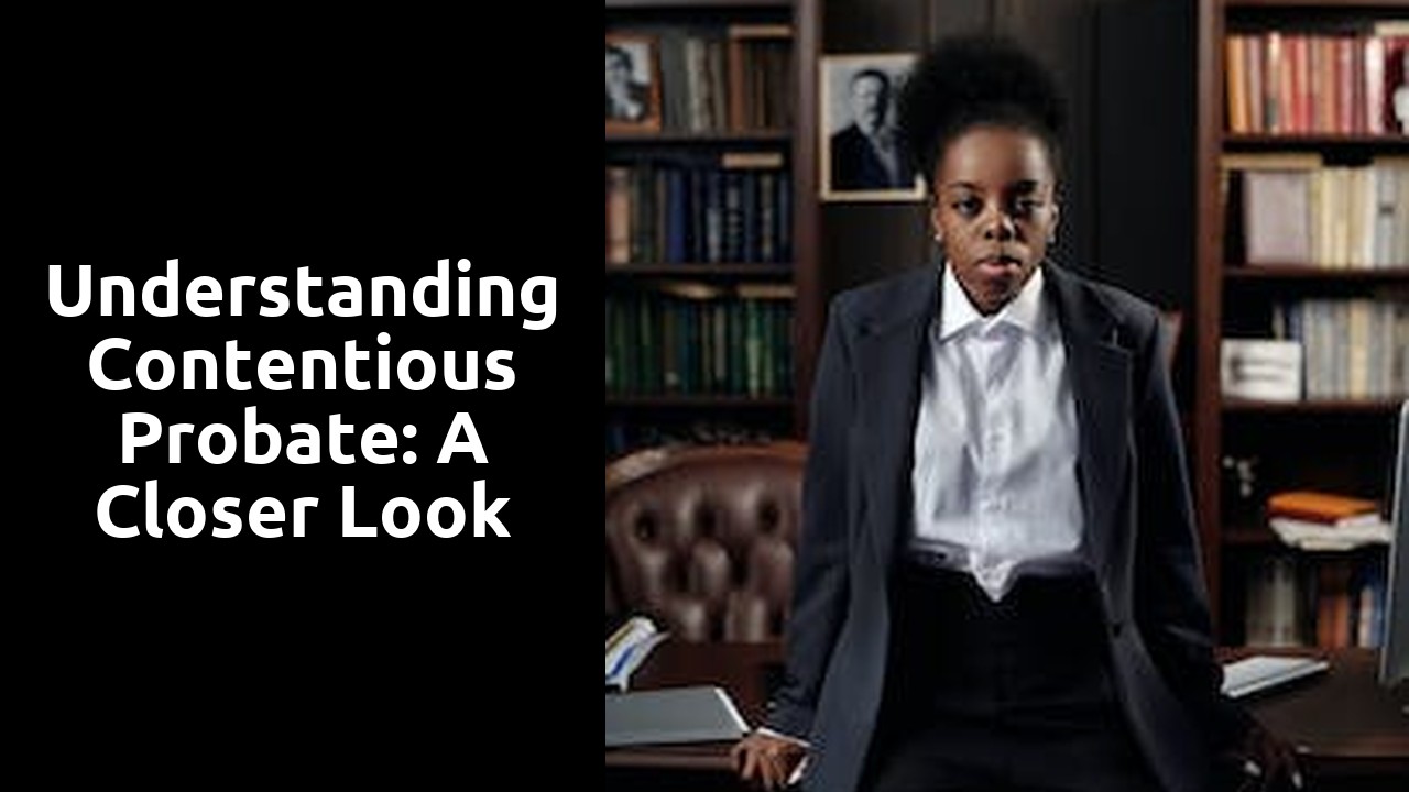 Understanding Contentious Probate: A Closer Look