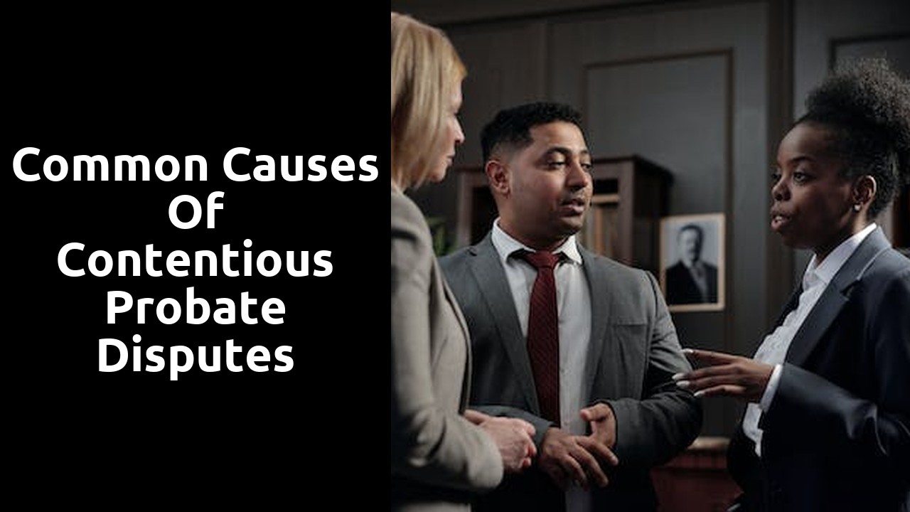 Common Causes of Contentious Probate Disputes