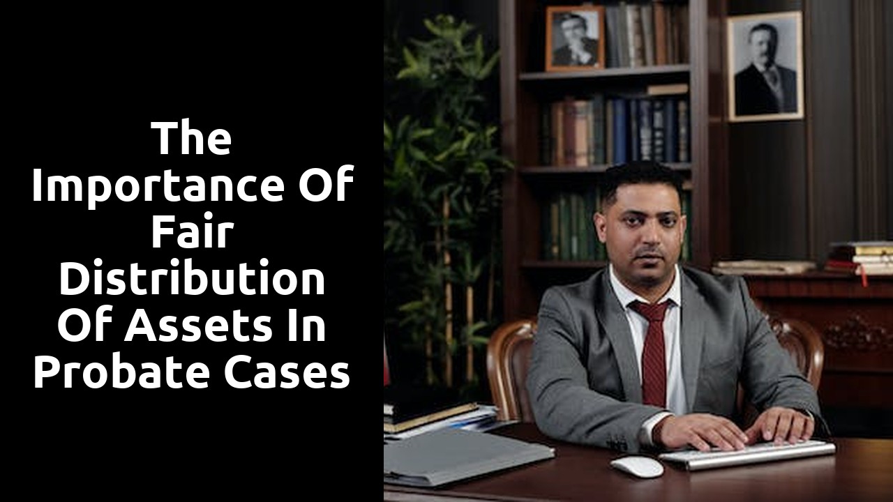 The Importance of Fair Distribution of Assets in Probate Cases