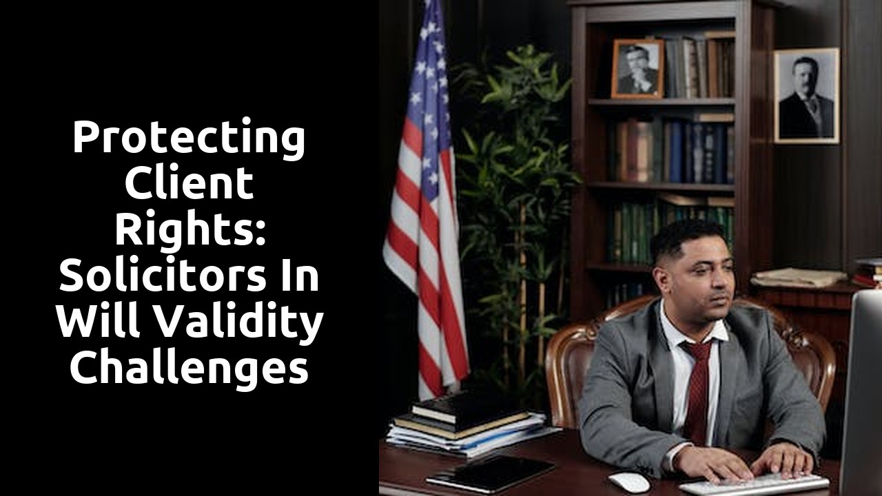 Protecting Client Rights: Solicitors in Will Validity Challenges