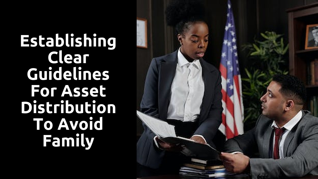 Establishing Clear Guidelines for Asset Distribution to Avoid Family Conflicts in Probate