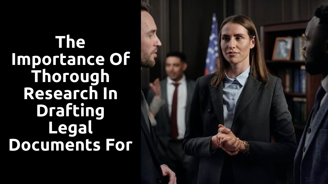 The importance of thorough research in drafting legal documents for probate court