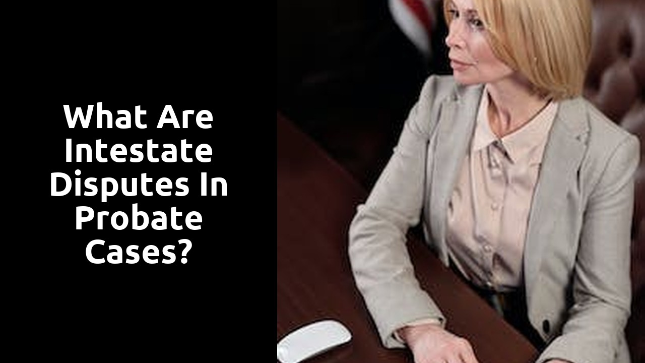 What are Intestate Disputes in Probate Cases?