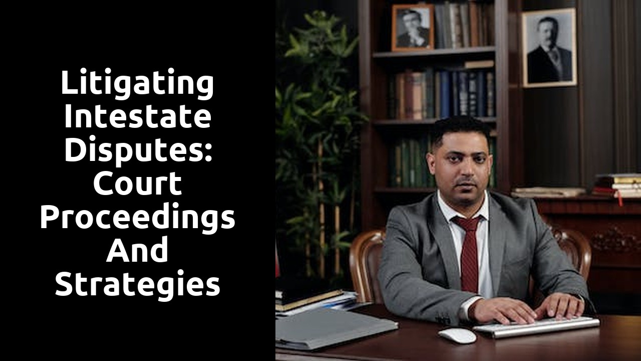 Litigating Intestate Disputes: Court Proceedings and Strategies